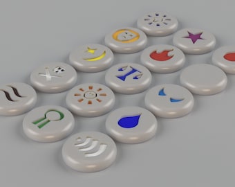 Old School Runescape Runes For 3D Printing Collection