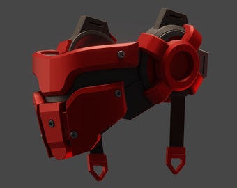 Undo V2 - Techwear/Streetwear Inspired Mask, STL File
