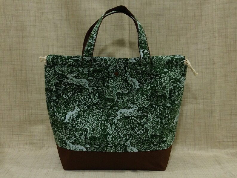 Cotton Steel Rifle Paper Co. Wildwood Fable Large Knitting Etsy