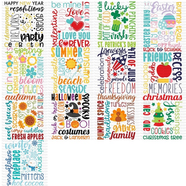 Subway Art Template - Etsy