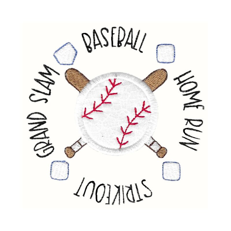Applique T-Shirt - Baseball main image 0