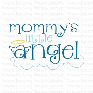 Lieve Mama SVG ontwerp 11-clipart en SVG-persoonlijke en kleine zakelijke gebruik-mama's Little Angel SVG