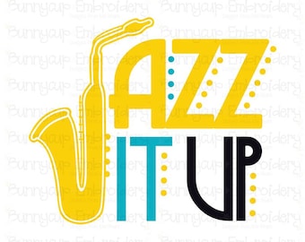 Music SVG - Jazz - Clipart and SVG - Personal and Small Business Use