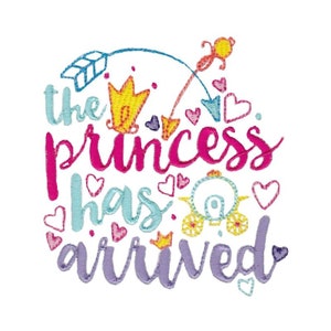 Baby Girl Sentiments Three Design 3 Filled Stitch Machine Embroidery Design 4x4 5x7 6x10