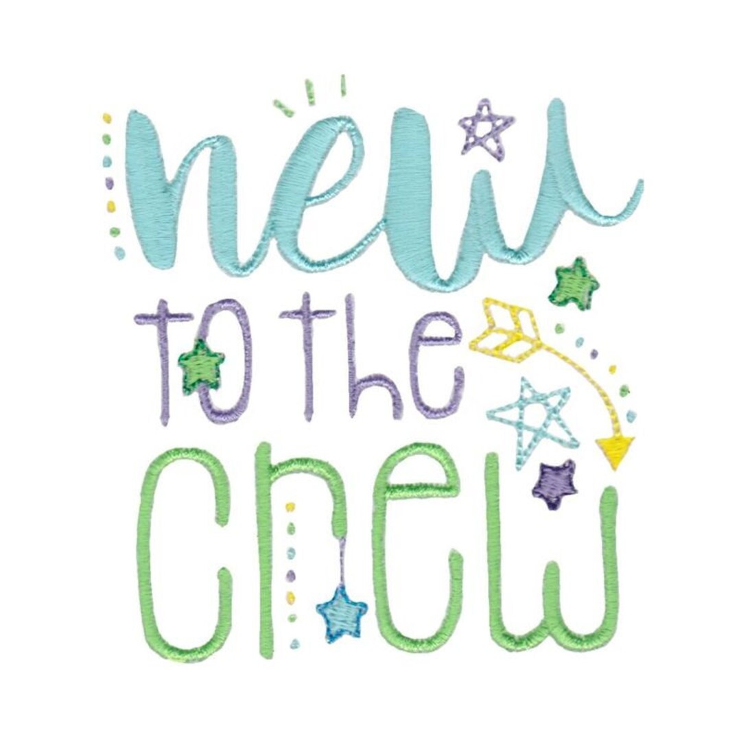 Mini Me Sentiments Design 5 Filled Stitch Machine Embroidery Design 4x4 ...