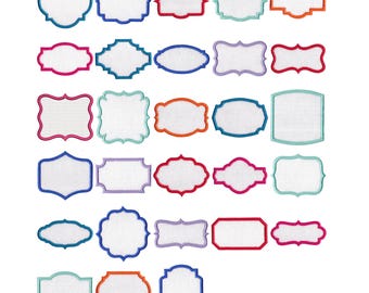 Knock Down - 28 wzorów do haftu maszynowego - 6 rozmiarów w zestawie - Knock Down Wzory do haftu, Knockdown Wzory do haftu