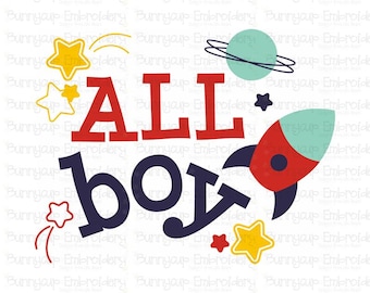 Baby Boy Sentiments Design 11 - Clipart and SVG - Personal and Small Business Use - All Boy SVG