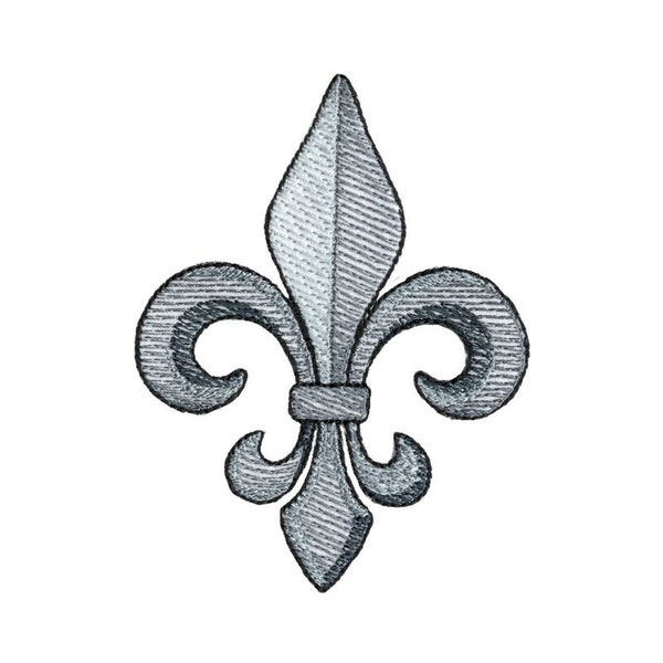 Sketch Fleur De Lis 9 - Machine Embroidery Design 4x4 5x7 6x10 8x8 - Sketch Fleur De Lis Embroidery Design