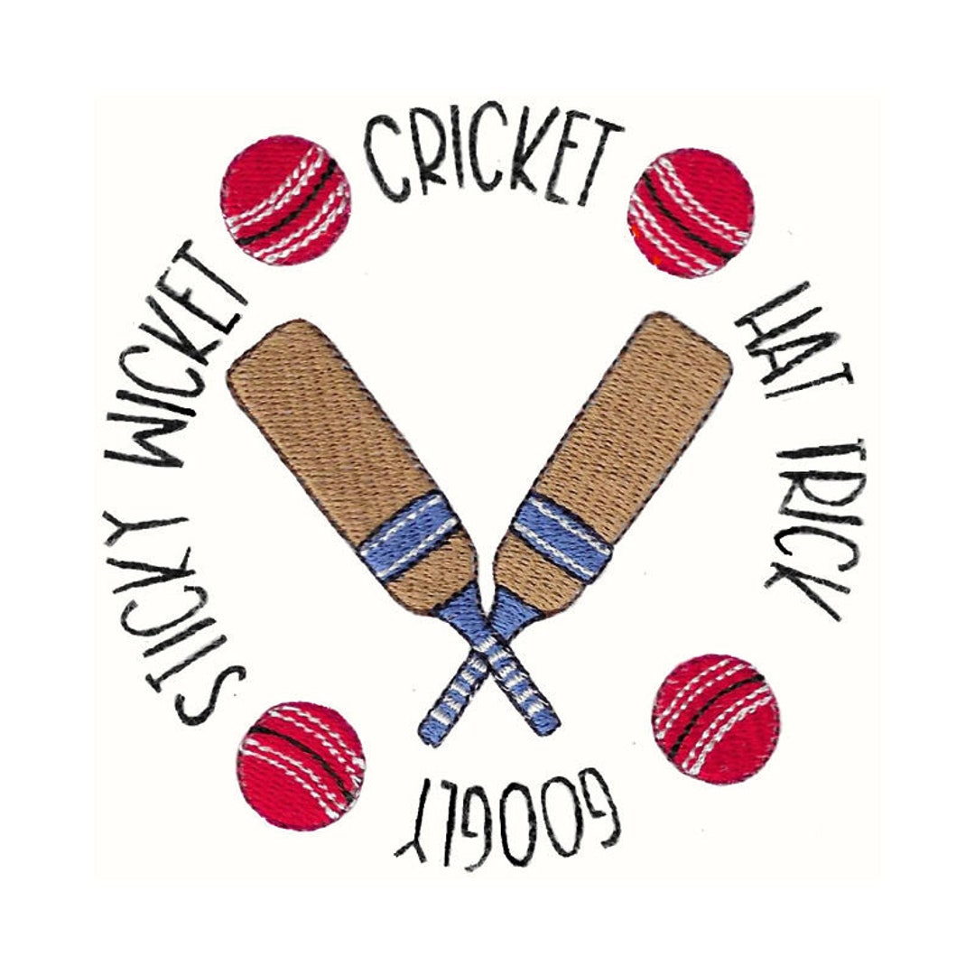 Cricket Circle Machine Embroidery Design 4x4 5x7 6x10 8x8 Sizes
