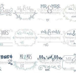 Wedding Templates SVG - 12 SVG, Clip Art, Cut and Printable Files - Personal and Small Business Use - Wedding svg, Marriage svg