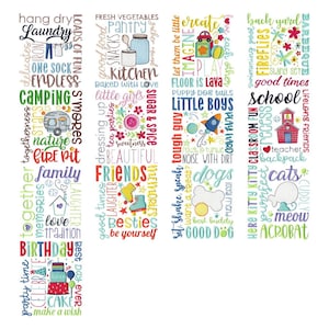 Arte del metro: 13 diseños de bordado a máquina (tamaños incluidos: 5x7, 6x10 y 8x8) - Diseños de bordado de arte del metro, diseños de bordado familiar