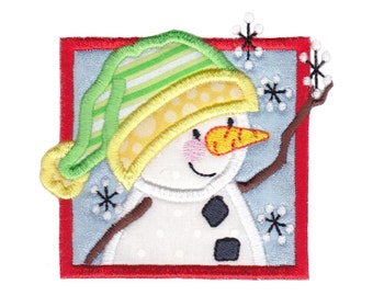 Framed Christmas Moments Applique Design 10 Machine Embroidery Design 4x4 5x7 6x10