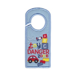 Door Hangers Design 7 In The Hoop Machine Embroidery Design 5x7 6x10 8x8