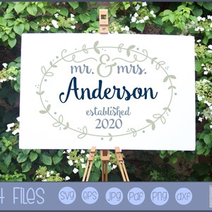 Wedding Template SVG Design 4 - Clipart and SVG File - Personal and Small Business Use - Wedding svg, Marriage svg, wedding announcement svg