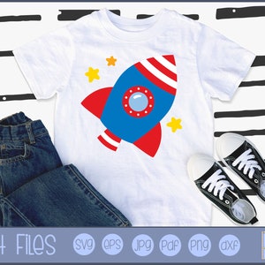 Space Rocket SVG - Uso pessoal e em pequenas empresas - Outer Space svg, Space svg, Rocket svg, Astronauta svg, Kids svg, Children's svg
