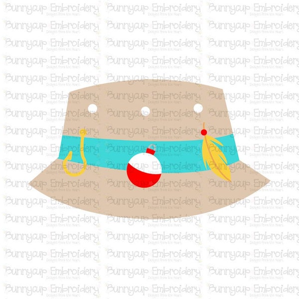 Ofishally Design 22 - Clipart and SVG - Personal and Small Business Use - Fishing Bucket Hat SVG, Fishing SVG,