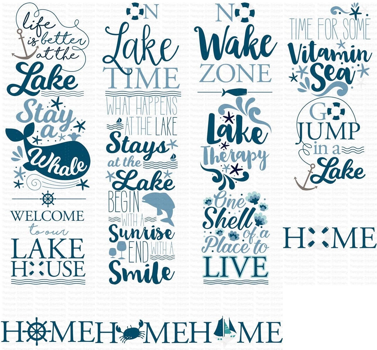 Lake House SVG 15 SVG Clip Art Cut and Printable Files - Etsy
