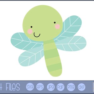 Dragonfly SVG - persoonlijk en klein zakelijk gebruik - schattige libel SVG, schattige libel afbeelding, schattige libel clipart