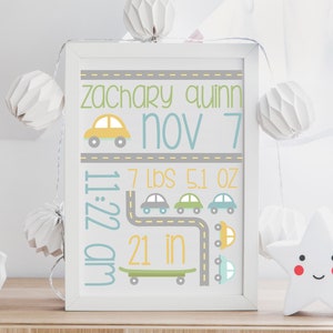 Plantilla de anuncio de nacimiento de automóviles - Clipart y SVG - Uso personal y de pequeñas empresas