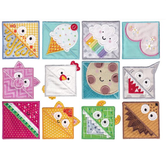 In The Hoop Machine Embroidery Patterns