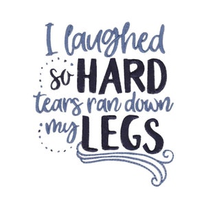 Bathroom Sentiments Design 3 - Filled Stitch Machine Embroidery Design 4x4 5x7 6x10 8x8