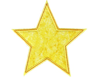 Cute Star Applique  - Applique Embroidery Design - 4x4 5x7 6x10 8x8 Sizes Included - Applique Christmas Star Embroidery Design