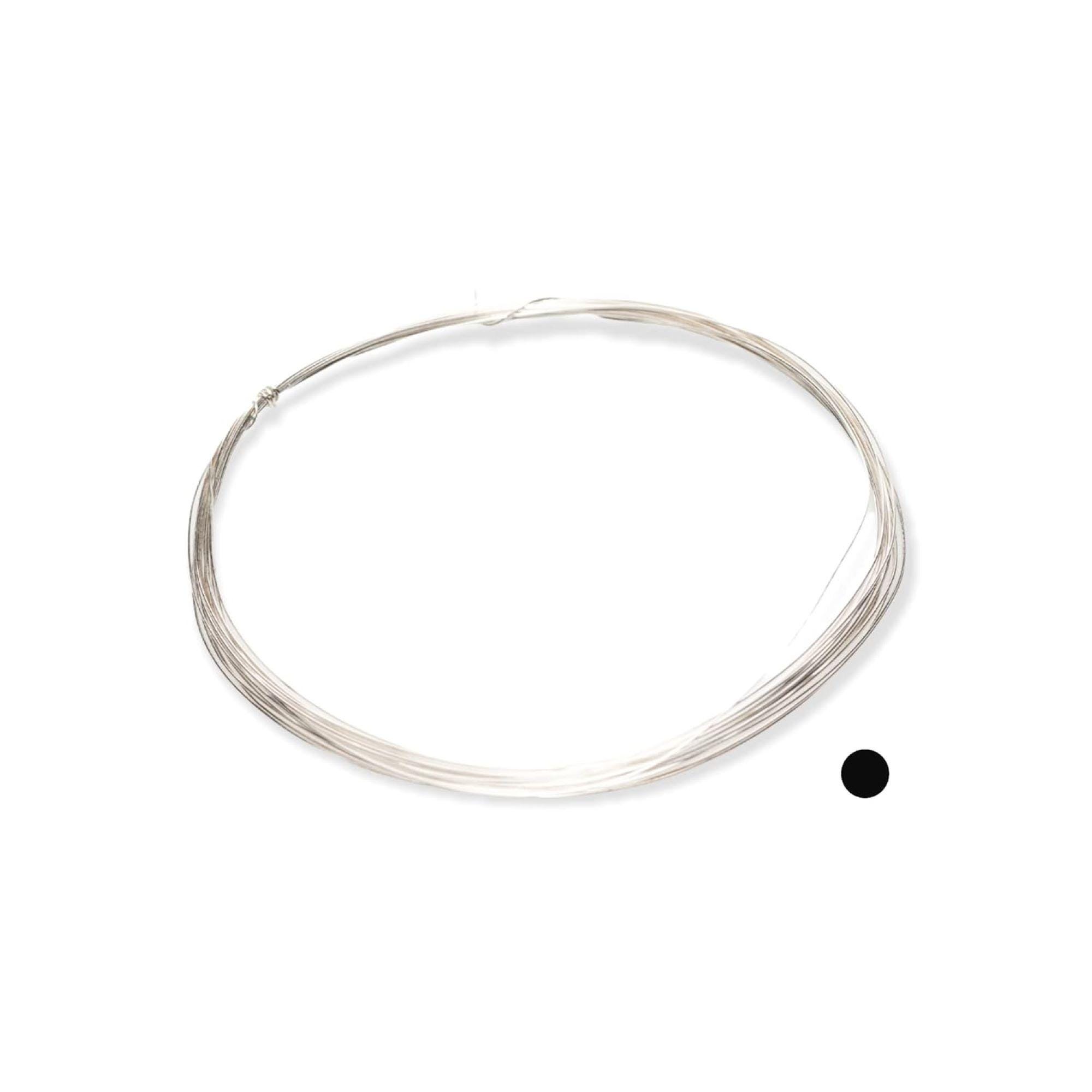 Beadsmith 28ga Silver Color Tarnish Resistant Craft Wire 40