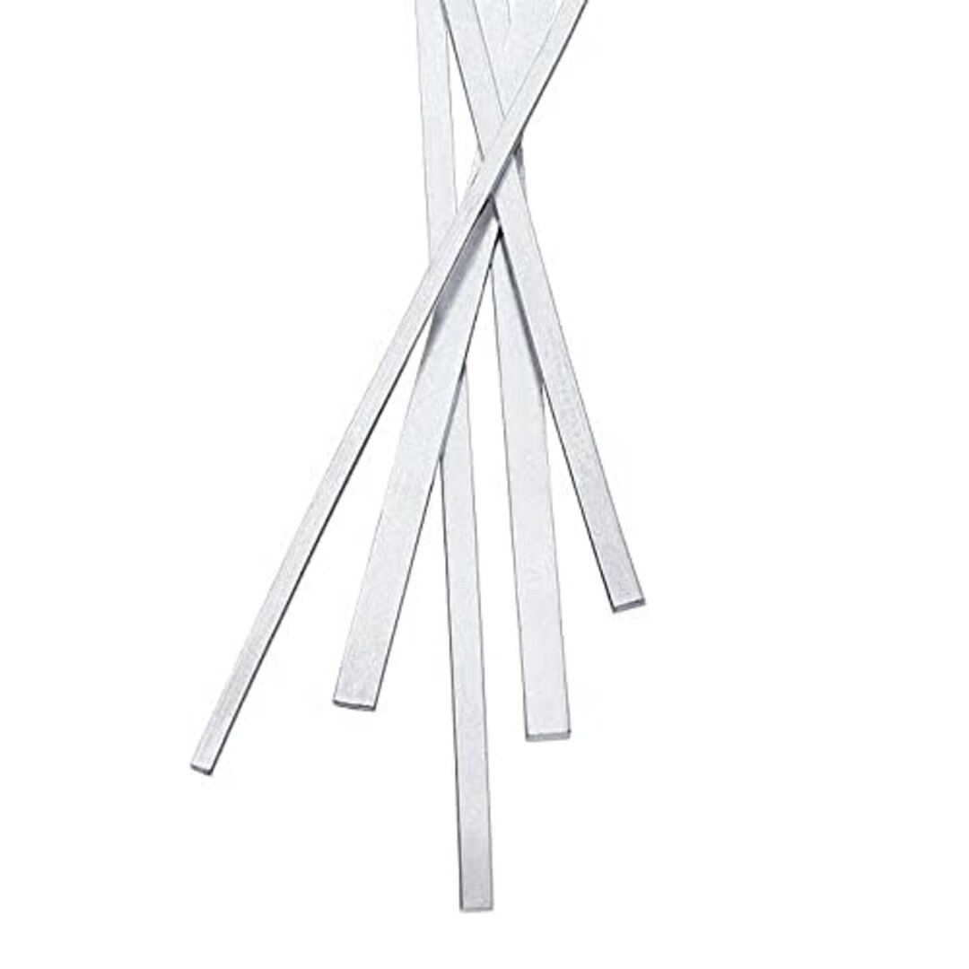 Craft Wire Bendable Foot 925 Sterling Silver Flat Wire Dead