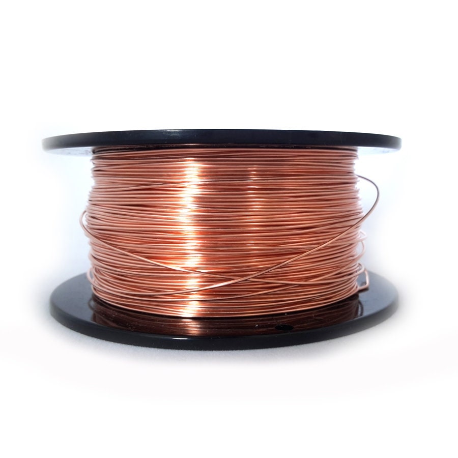 1LB Pure Copper Wire Dead Soft Round 8 10 12 14 16 18 20 21 22 Etsy