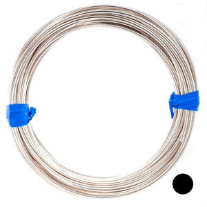 925 Sterling Silver Half Hard Round Wire: USA Made Craft Jewelry