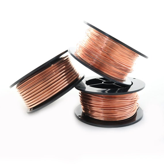 20 Ga Solid Copper Wire Round Half Hard 1//2 LB 162 Ft Spool