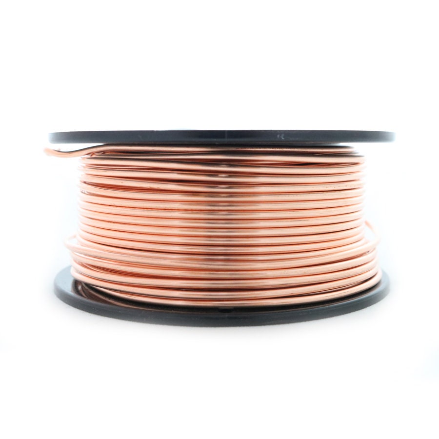 1LB Pure Copper Wire Dead Soft Round 8 10 12 14 16 18 20 21 22 Etsy