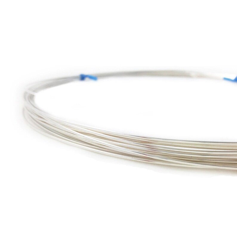 999 Fine Silver wire Dead Soft Round 6 8 10 12 14 16 18 20 22 24 26 28 30 Gauge Made in USA Craft Wrapping bild 5