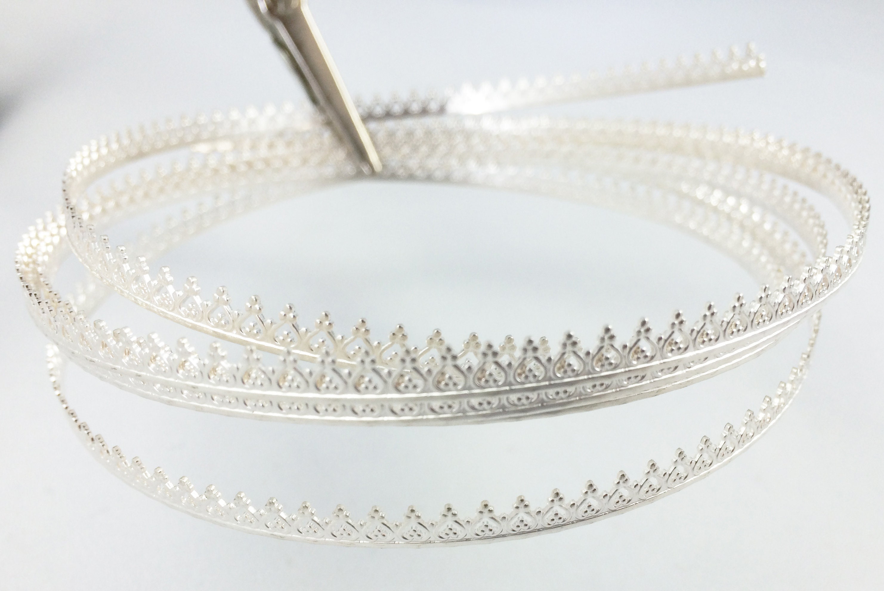 Inverted Heart 925 Sterling Silver Gallery Wire, Hard, 1 5 10 Feet, J…
