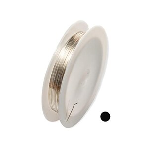 1oz 925 Sterling Silver wire Half Hard Round 12-30 Gauge Made in USA