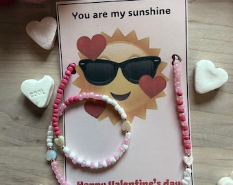 Handmade Beaded Lanyard/ eyeglass chain : Personalized Valentine gifts by Linishop