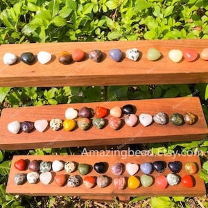 15mm Crystal Mini-Heart,Heart Gemstone, Rose Quartz Heart ,Pocket Stone,Carved Gemstone,Heart Healing Stone,Heart Shaped Stone,Love Stone