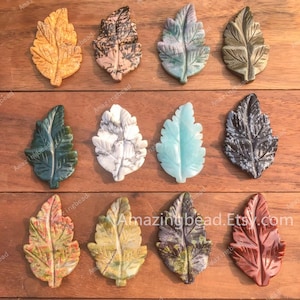 40mm Natural Crystal Leaf,Hand Carved Quartz Crystal Tree Leaf,Mineral Specimen,Home Decoration,Reiki Healing,Crystal Gifts