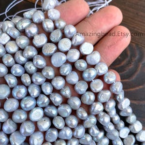 Popular Fashion 5-12mm Few Grey Pearl Beads,Freshwater Pearl Beads,Genuine Pearl Beads,Loose Pearl Strand,Pearl for Jewelry,DIY Jewelry