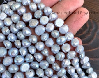 Popular Fashion 5-12mm Few Grey Pearl Beads,Freshwater Pearl Beads,Genuine Pearl Beads,Loose Pearl Strand,Pearl for Jewelry,DIY Jewelry