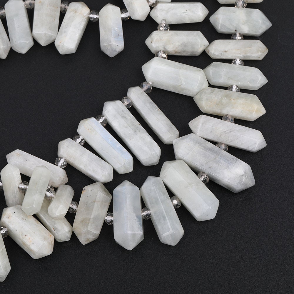 White Moonstone Necklace | Made In Earth Australia - Foto 4