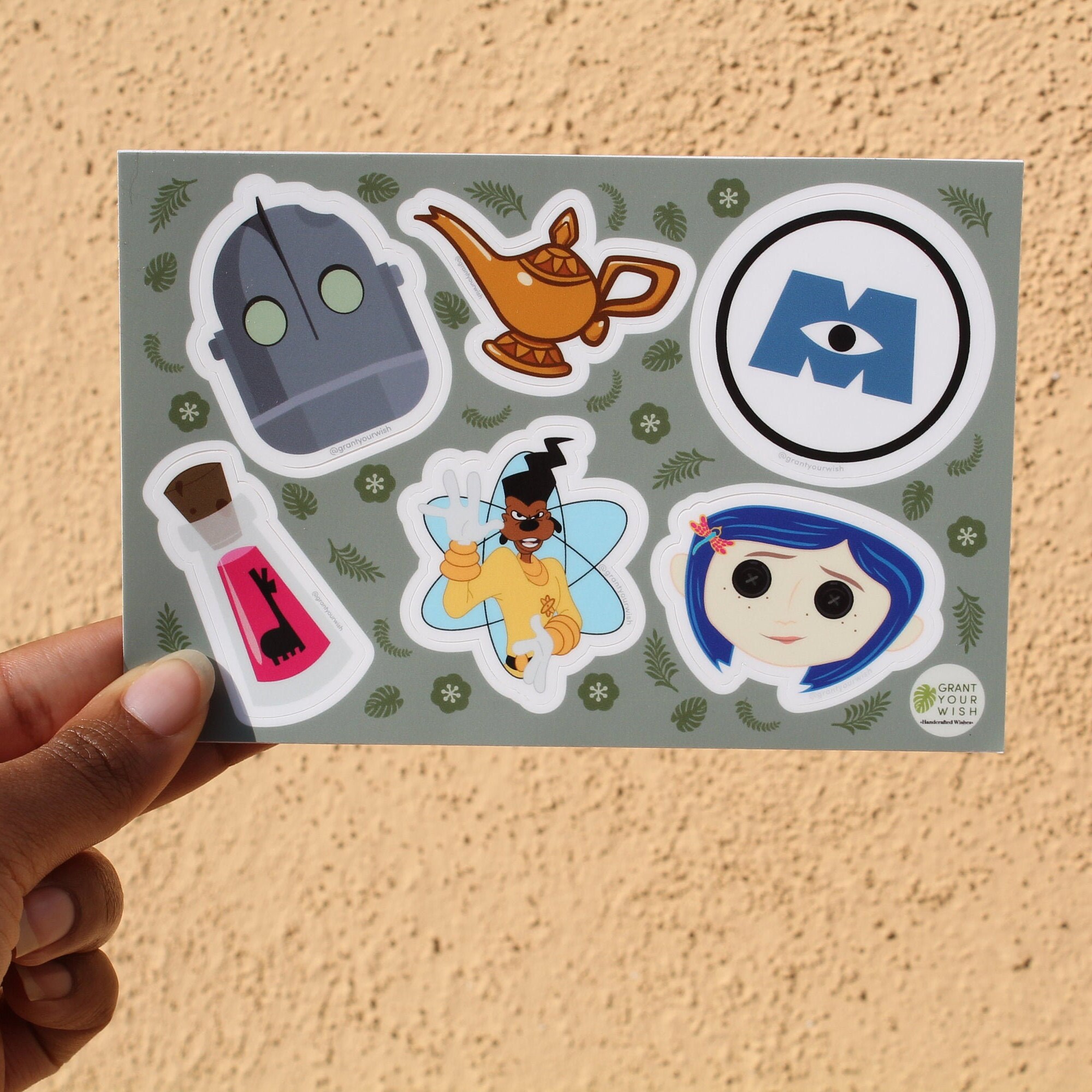 Favorite Movies Sticker Sheet Disney Movie Stickers Etsy