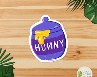 Winnie the Pooh Honey Pot Sticker | Winnie the Pooh Sticker | Honey Pot Sticker