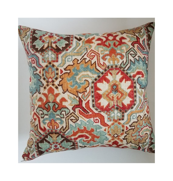 Burnt Orange Throw Pillow Cover Linen Throw Pillow Cover Color: Burnt Orange