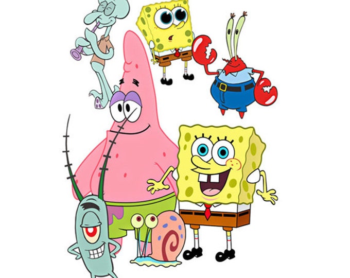 Картинки спанч боба сквидварда и патрика
