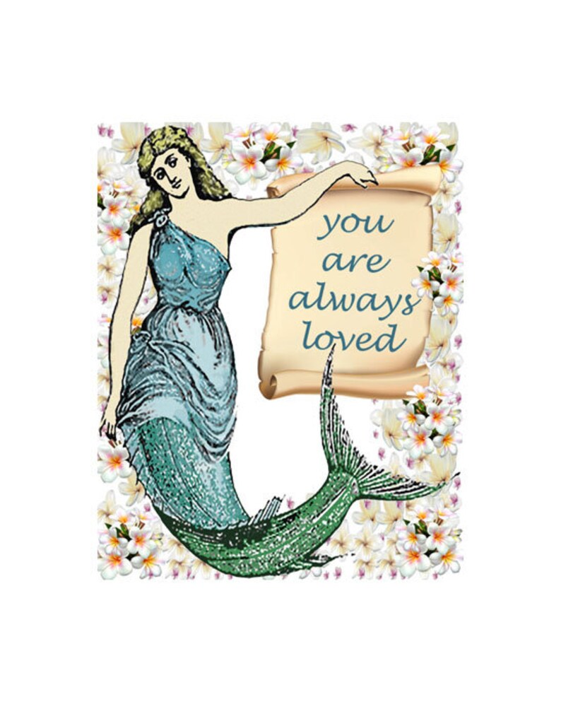 inspirational quotes mermaid image nursery decor kids wall etsy