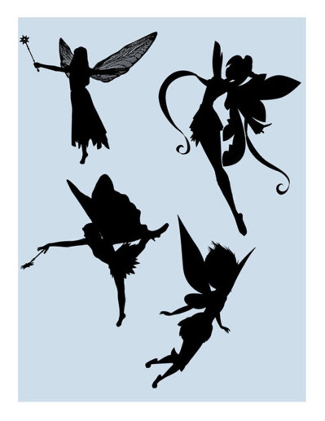 Fairy Image Fairy CutoutManga Fairy ImageLarge | Etsy