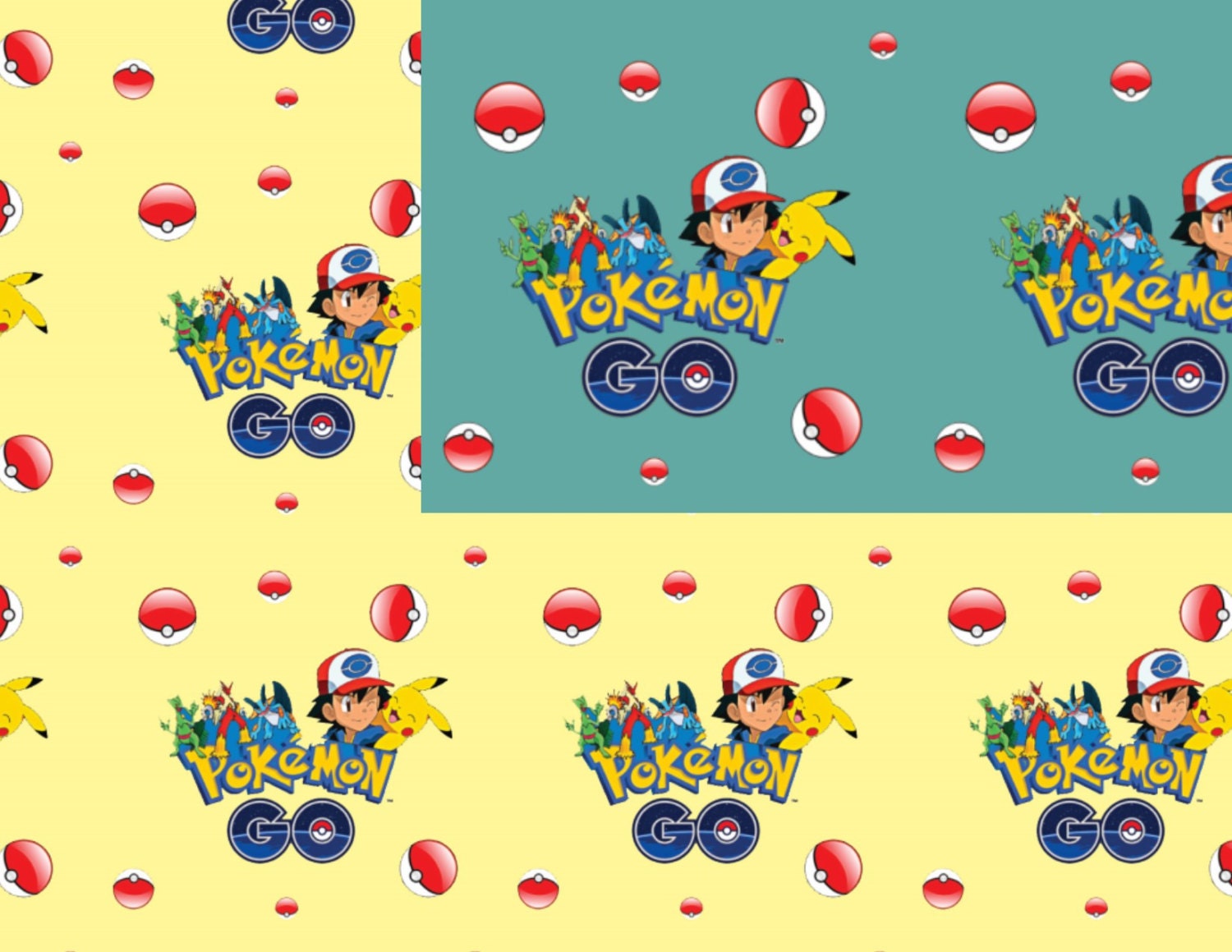 Pokemon Go Pokémon Inspired Digital Paper Pack 30 Papers | Etsy