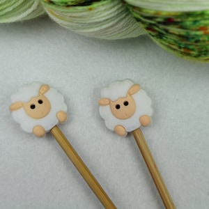 Stitch stopper knitting needle stopper 2 pieces image 2