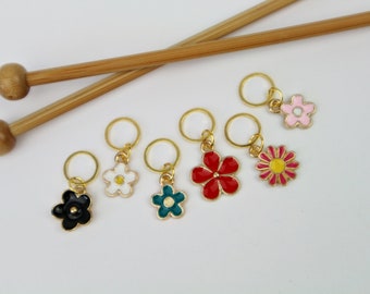 6 cute stitch markers